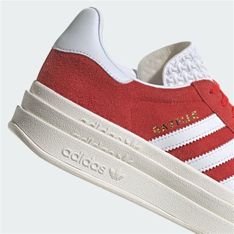 adidas Originals – Gazelle Bold – Sneaker in Rot 